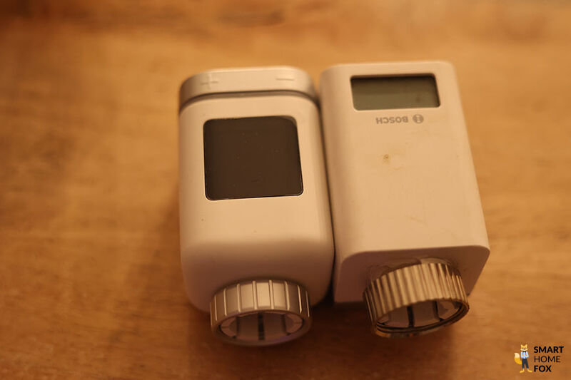 Bosch Smart Home Radiator Thermostat II neben I